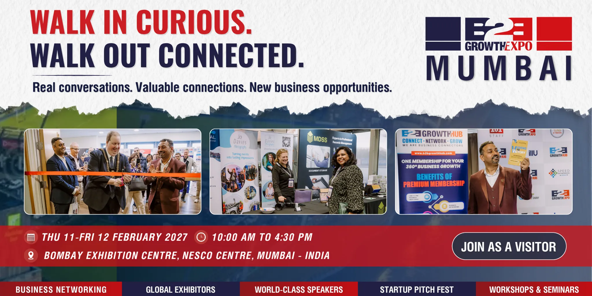 Mumbai B2B Growth Expo 2027 | Book Your Visitors Ticket At Premier B2B Show